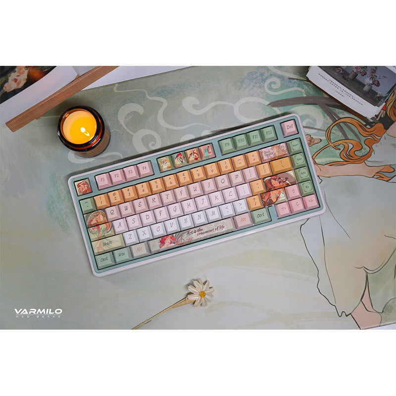 Varmilo(アミロ) Mucha ミュシャ キーキャップセット 129キー 通販