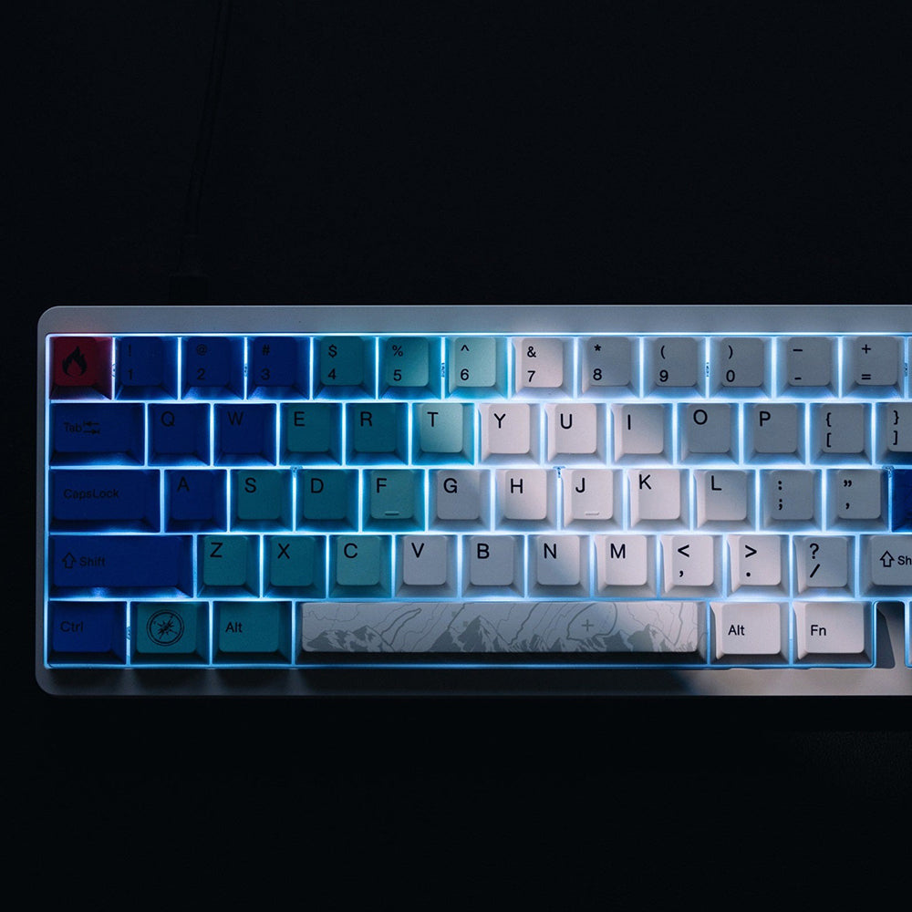 Varmilo Muse 65 Magnet Switch Wired Hot-Swap RGB 67 Keys Metal Gaming Mechanical Keyboard Summit