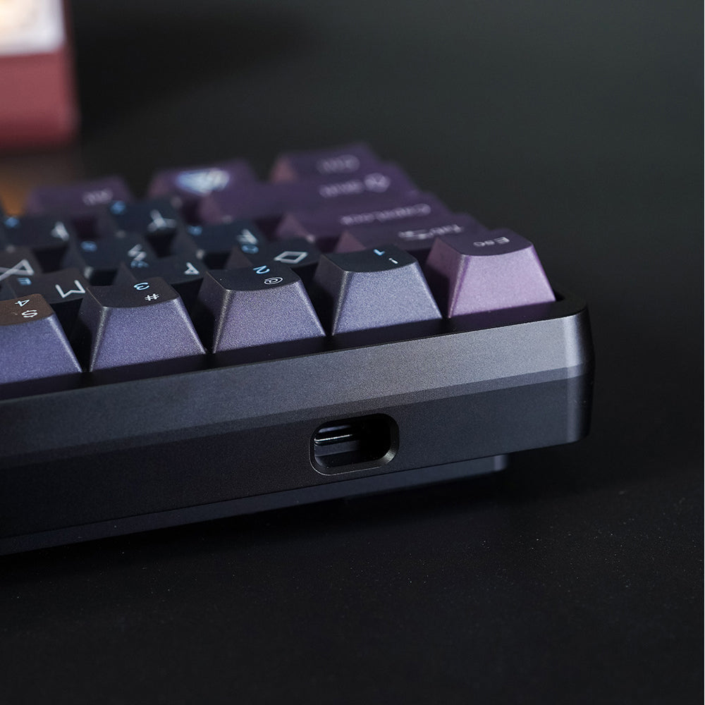 Varmilo Muse 65 Magnet Switch Wired Hot-Swap RGB 67 Keys Metal Gaming Mechanical Keyboard Asgard