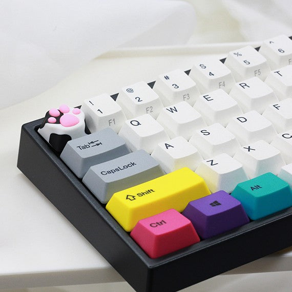 ZOMO PLUS ABS Kitty Paw Keycap Cow Cat for Cherry MX Switches