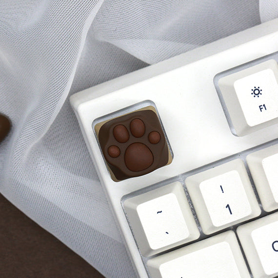 ZOMO PLUS ABS Kitty Paw Keycap Siamese Cat for Cherry MX Switches