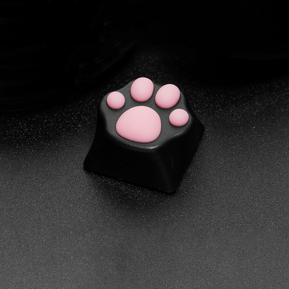 Varmilo ZOMO Kitty Paw Black Pink Key Cap for Cherry MX Switches