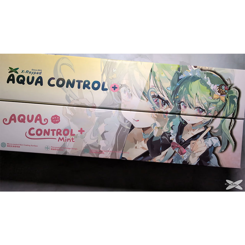 ゲーミングマウスパッド　Fnatic　AQUA CONTROL ゲーミングマウスパッド [900x400x3mm] Aqua Control Plus(XXLサイズ