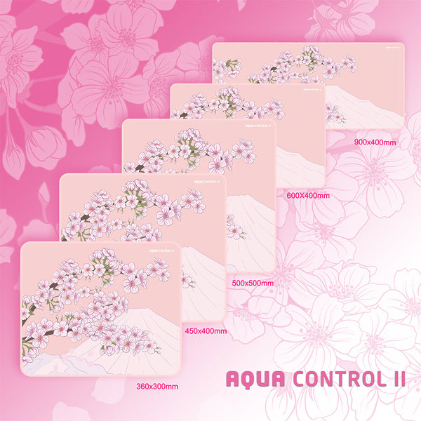 Pink Control X-raypad(エックスレイパッド) マウスパッド Aqua Control II Sakura Pink 通販:ふもっふのおみせ|ふもっふのおみせ