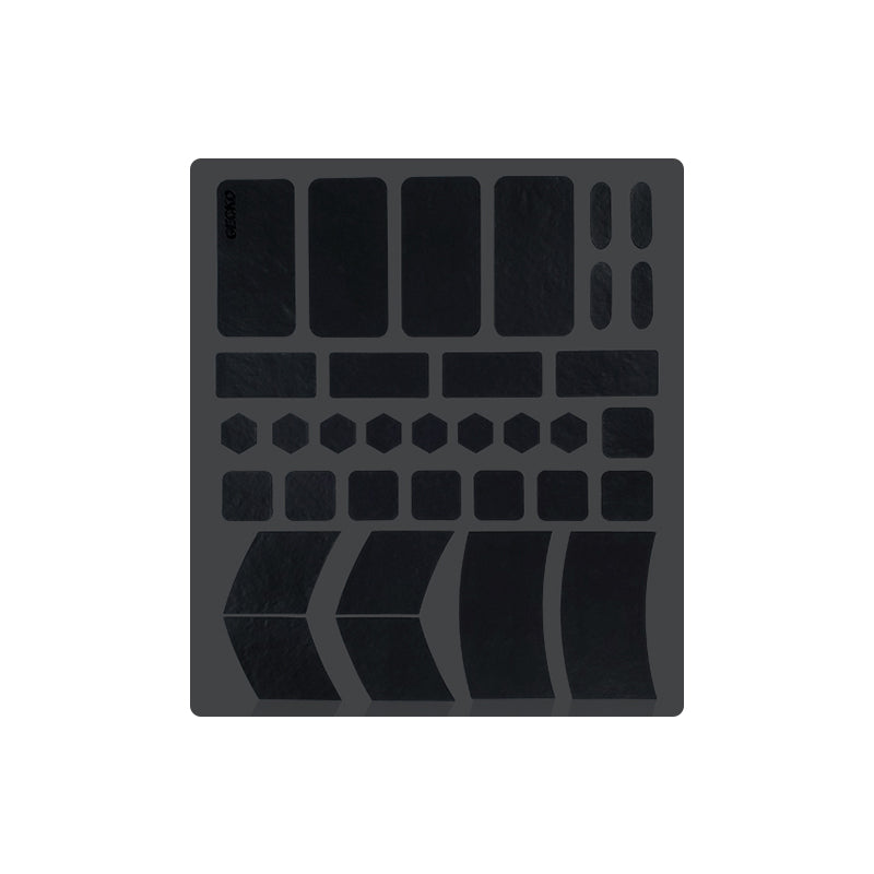 X-raypad Geckos V2 Slicks Universal Pre-cut Grip Tape Black