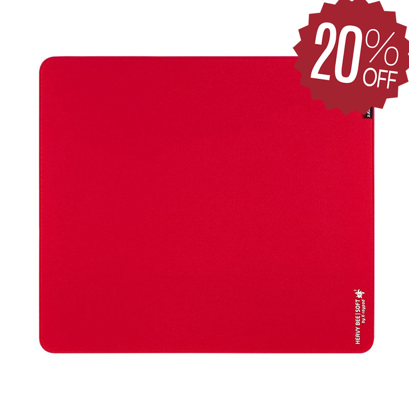 X-raypad Unique Heavy Bee eSports Mousepad Red (CONTROL VERSION)