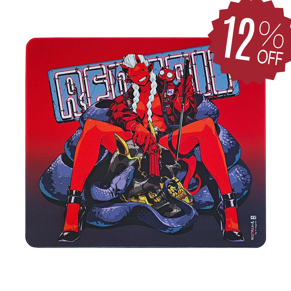 X-raypad x TERU Unique Heavy Bee eSports Mousepad REDTAIL