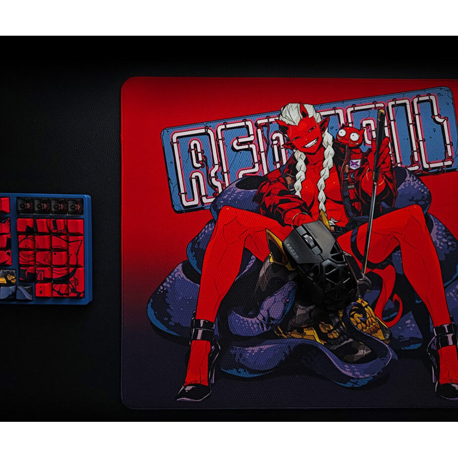X-raypad x TERU Unique Heavy Bee eSports Mousepad REDTAIL
