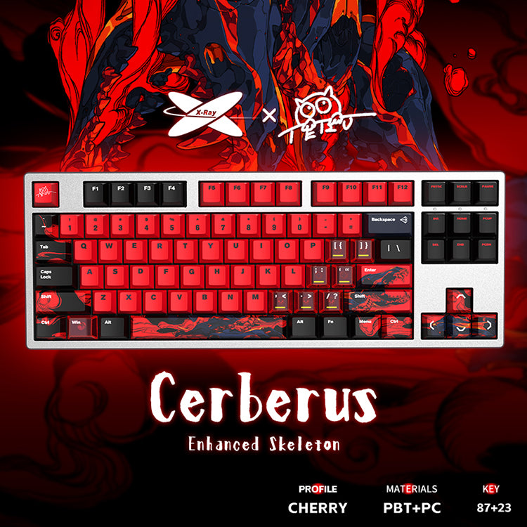 X-raypad(エックスレイパッド) キーキャップ Cerberus Keycap Set 通販