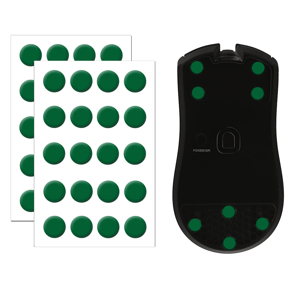 X-raypad Jade Air PTFE Universal Dot Mouse Skates 40個入り