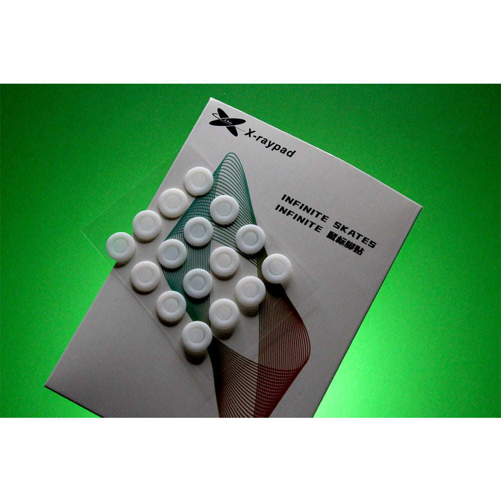 X-raypad Jade Speed Mouse Skates Universal 0.8mm PTFE Donuts (32-Pack)