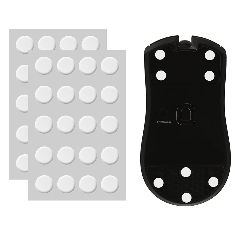 X-raypad Jade Speed Mouse Skates Universal 0.8mm PTFE Dots 40個入り