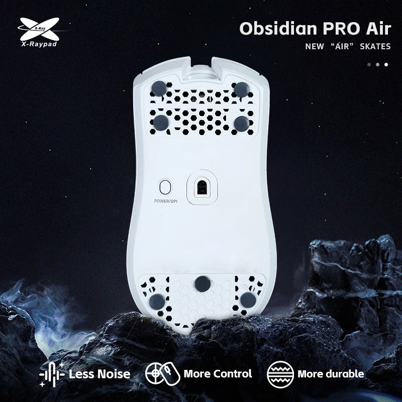 X-raypad Obsidian PRO Air UPE Universal Dot Mouse Skates (40 pieces)