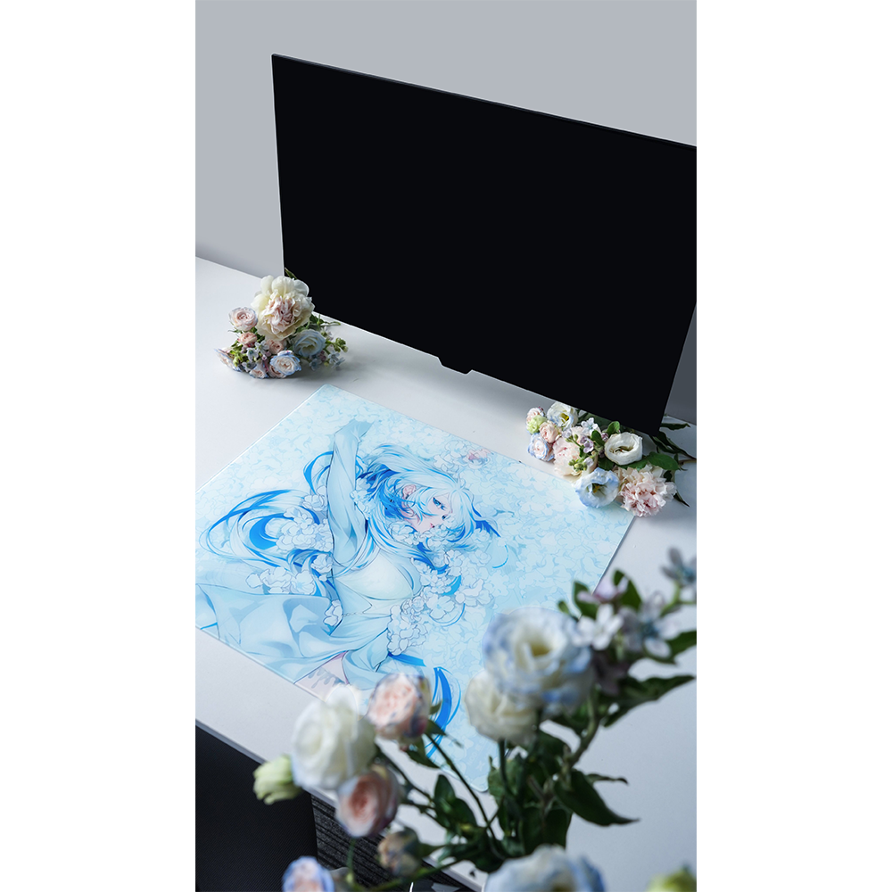 X-raypad NOD眠 2mm Slim Glass Mousepad Large