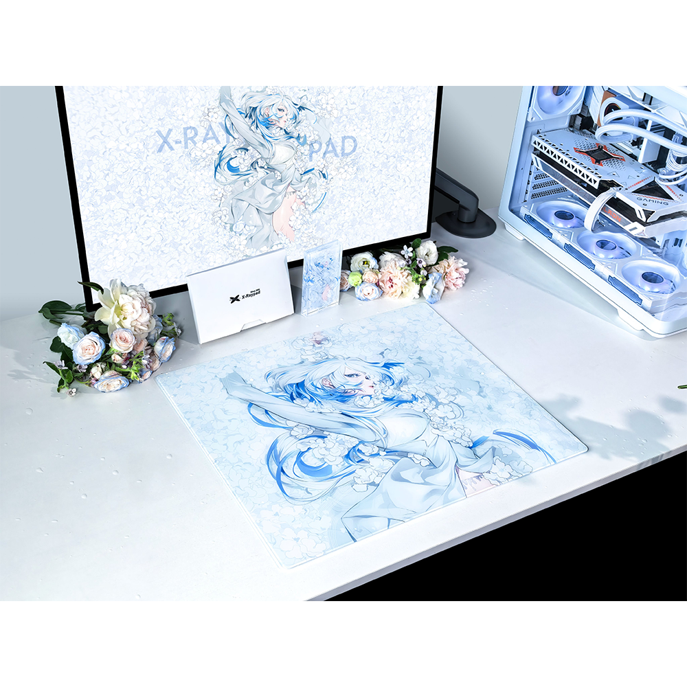X-raypad NOD眠 2mm Slim Glass Mousepad Large
