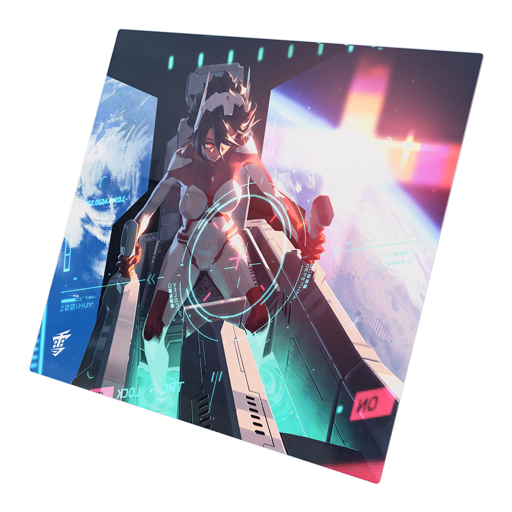 Yuki Aim Mecha Glass Mousepad【他商品との同梱不可】
