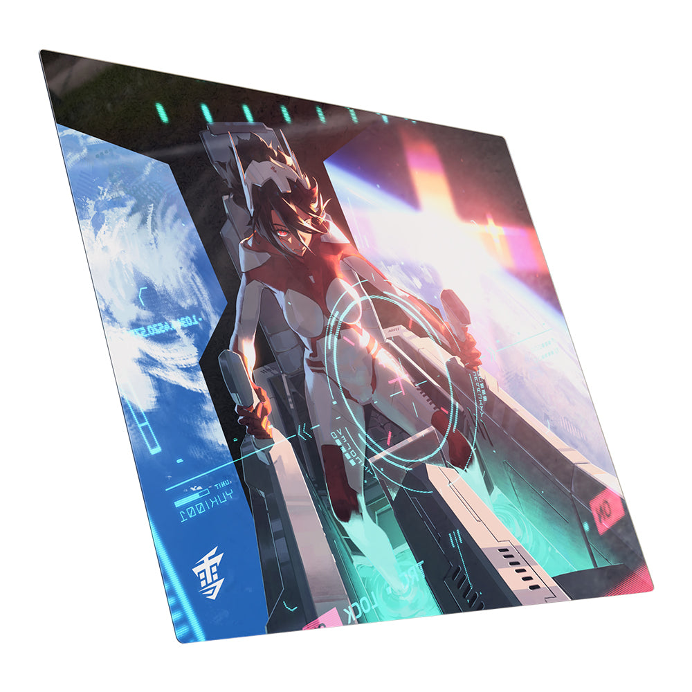 Yuki Aim Mecha Glass Mousepad