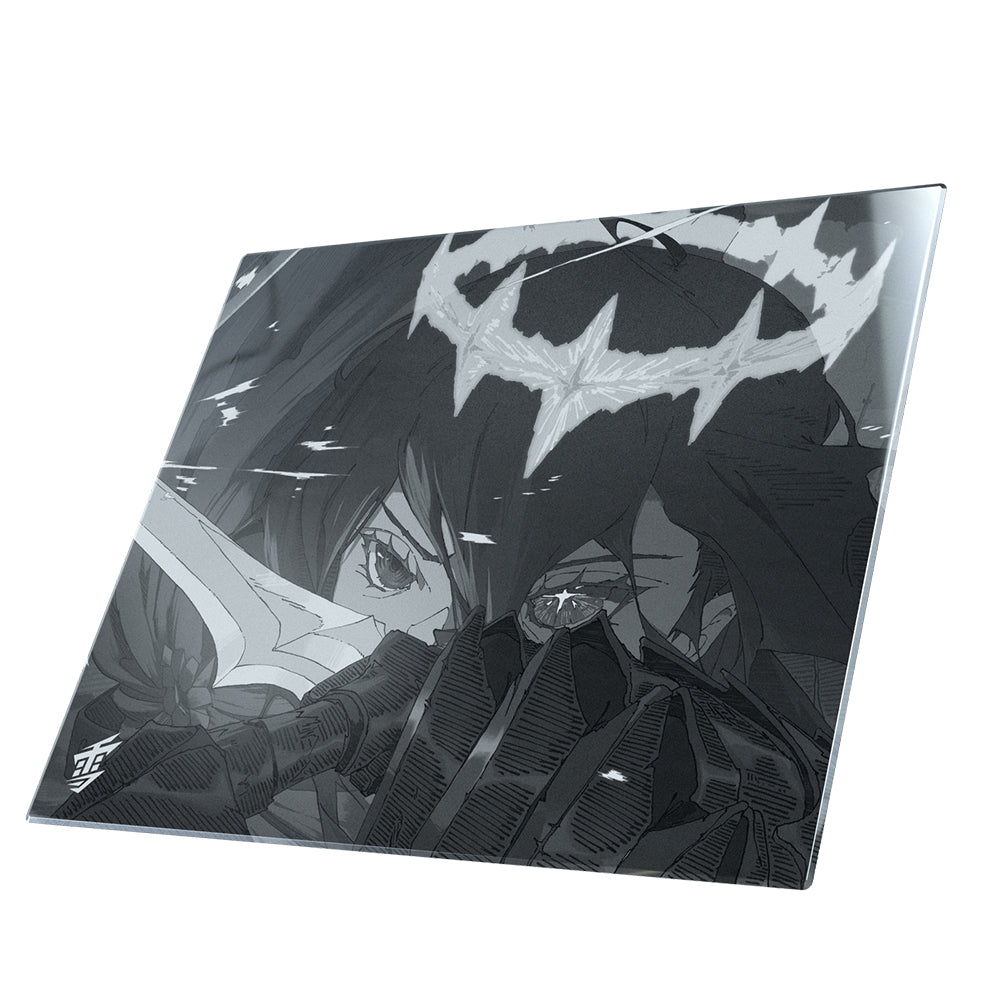 Yuki Aim(ユキエイム) MONOKURO ガラスマウスパッド 通販：ふもっふの