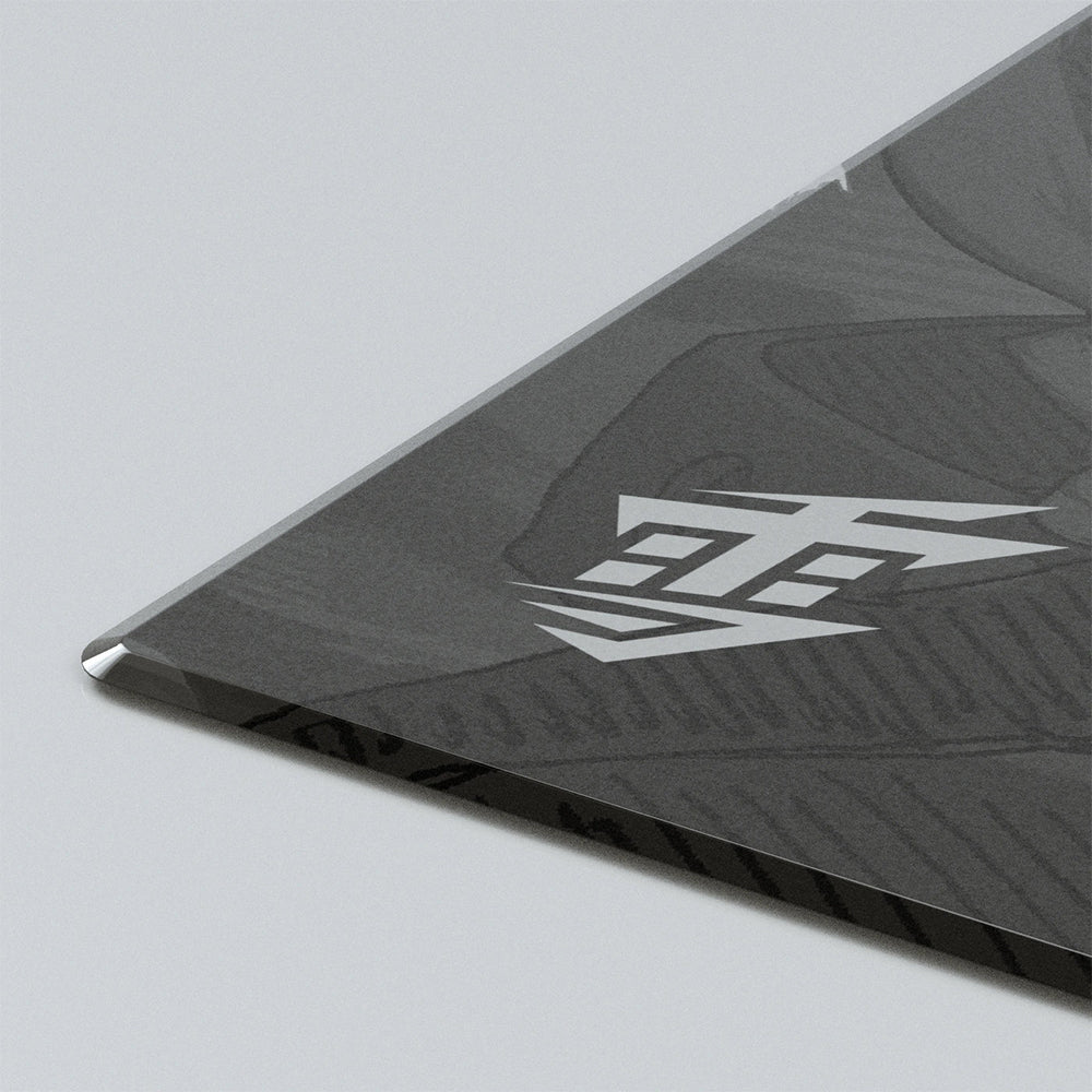 Yuki Aim(ユキエイム) MONOKURO ガラスマウスパッド 通販：ふもっふの