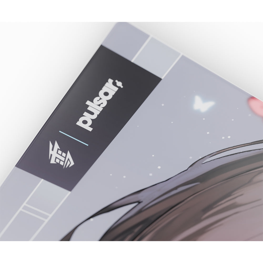 Yuki Aim x Pulsar Superglide3 Glass Mousepad (Yuki Aim Edition)
