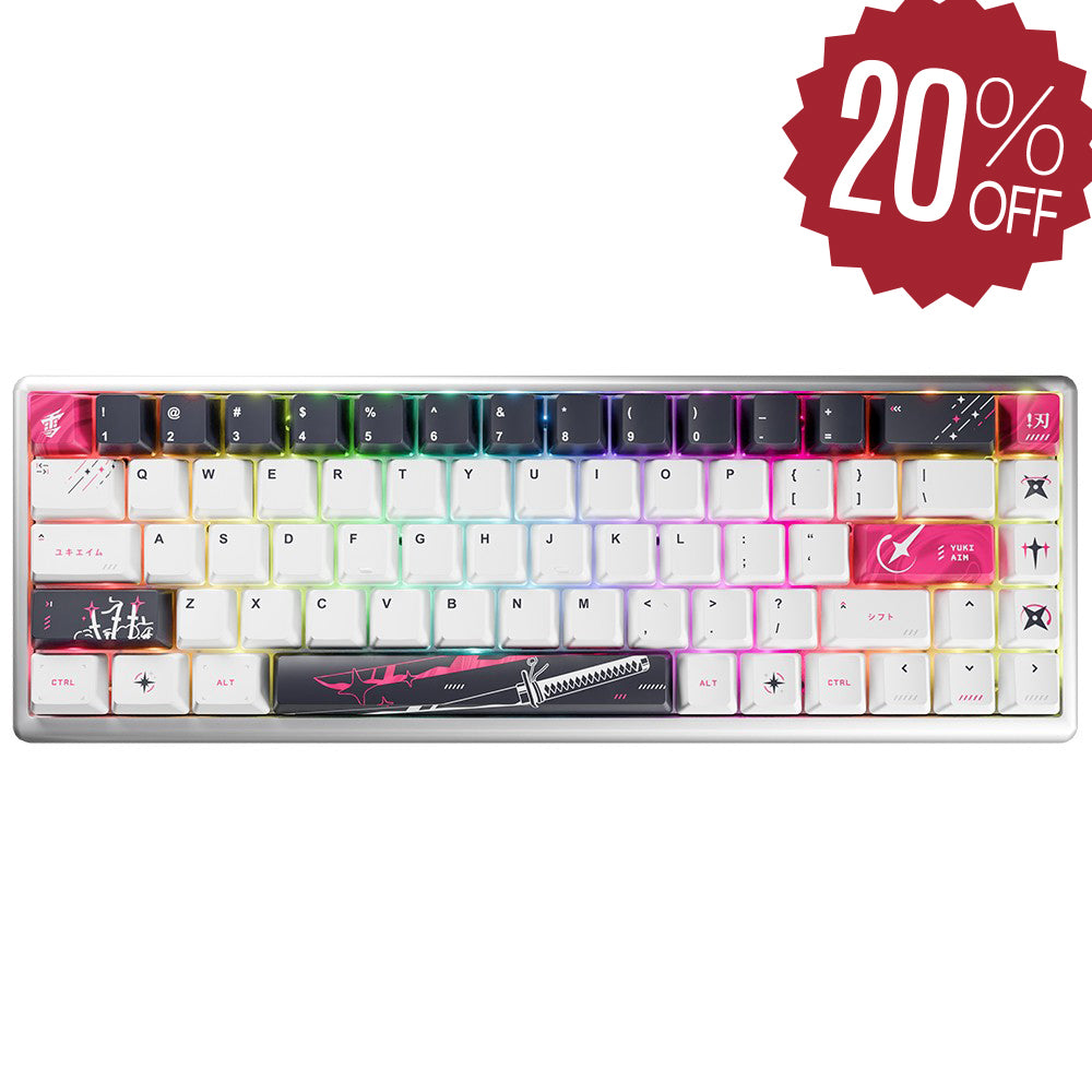 ユキエイムキーボード　YUKI AIM Yuki Aim (ユキエイム) Polar 65 磁気キーボード ラピッドトリガー US