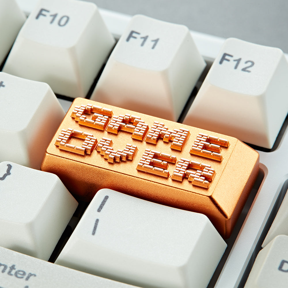 ZOMO PLUS GAME OVER ALUMINUM ARTISAN KEYCAP