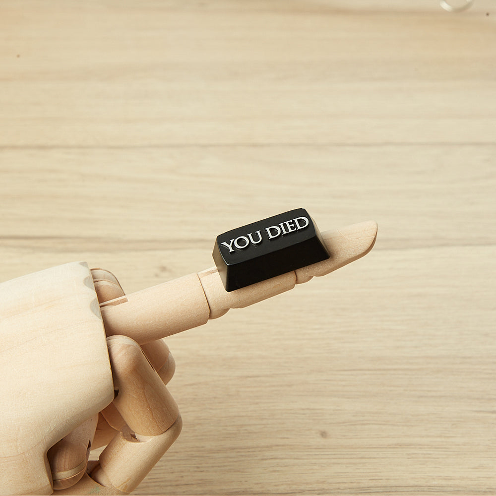 ZOMO PLUS YOU DIED ALUMINUM ARTISAN KEYCAP