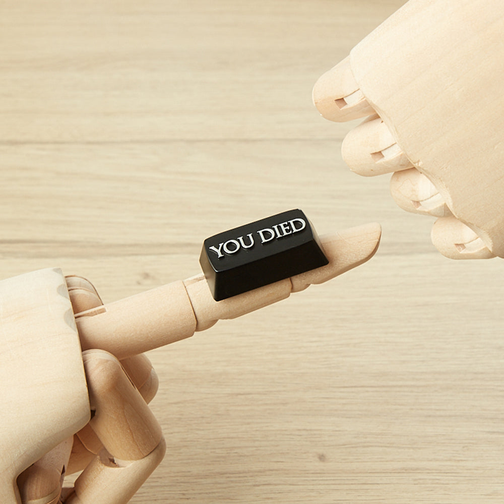 ZOMO PLUS YOU DIED ALUMINUM ARTISAN KEYCAP