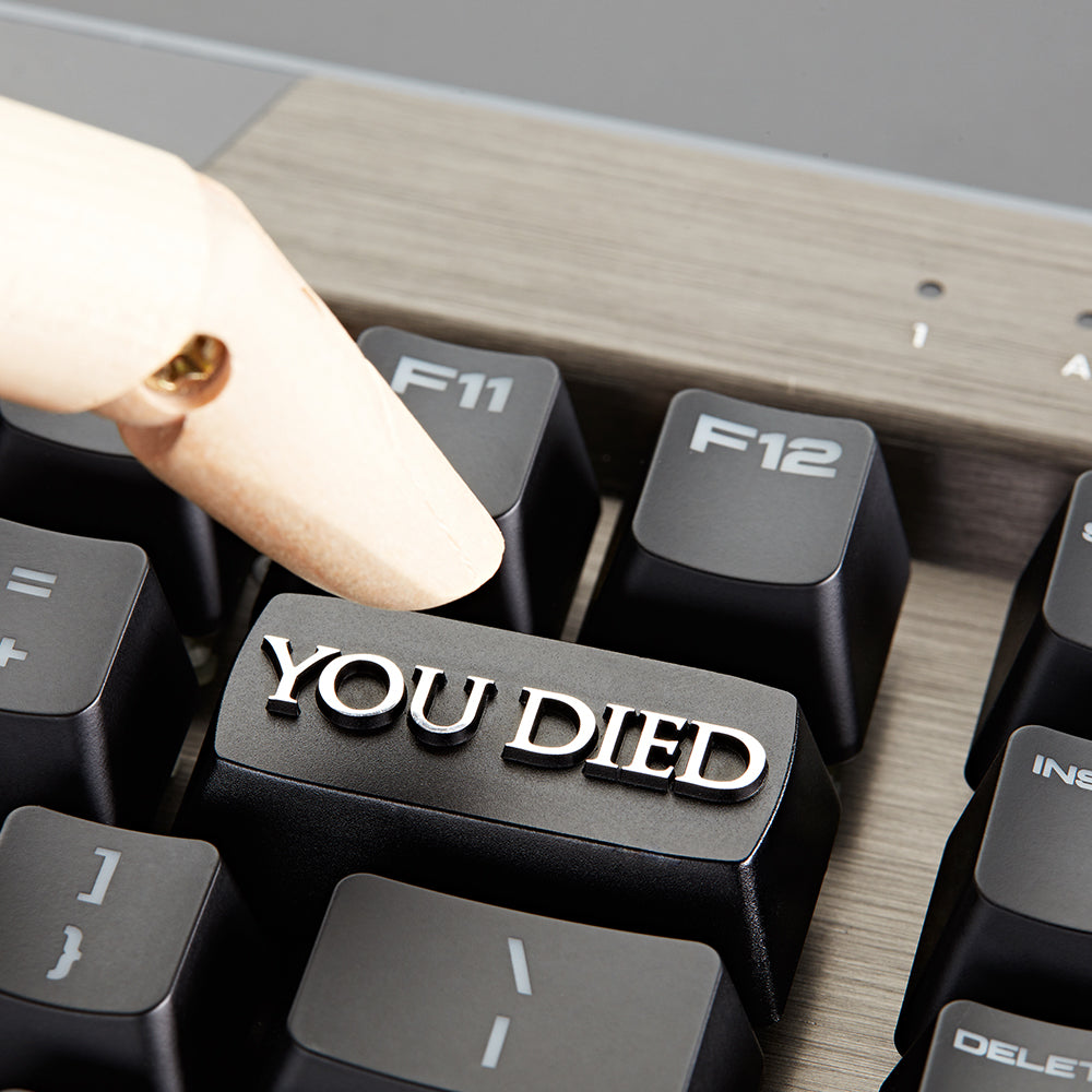 ZOMO PLUS YOU DIED ALUMINUM ARTISAN KEYCAP