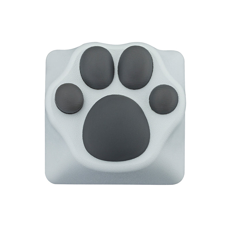 ZOMO PLUS ABS Kitty Paw Keycap White Gray for Cherry MX Switches