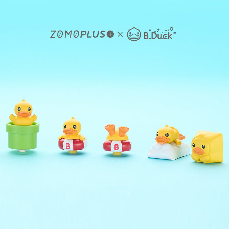 ZOMO PLUS(ゾモプラス) B.Duck 3D キーキャップ Blind Box 9個セット