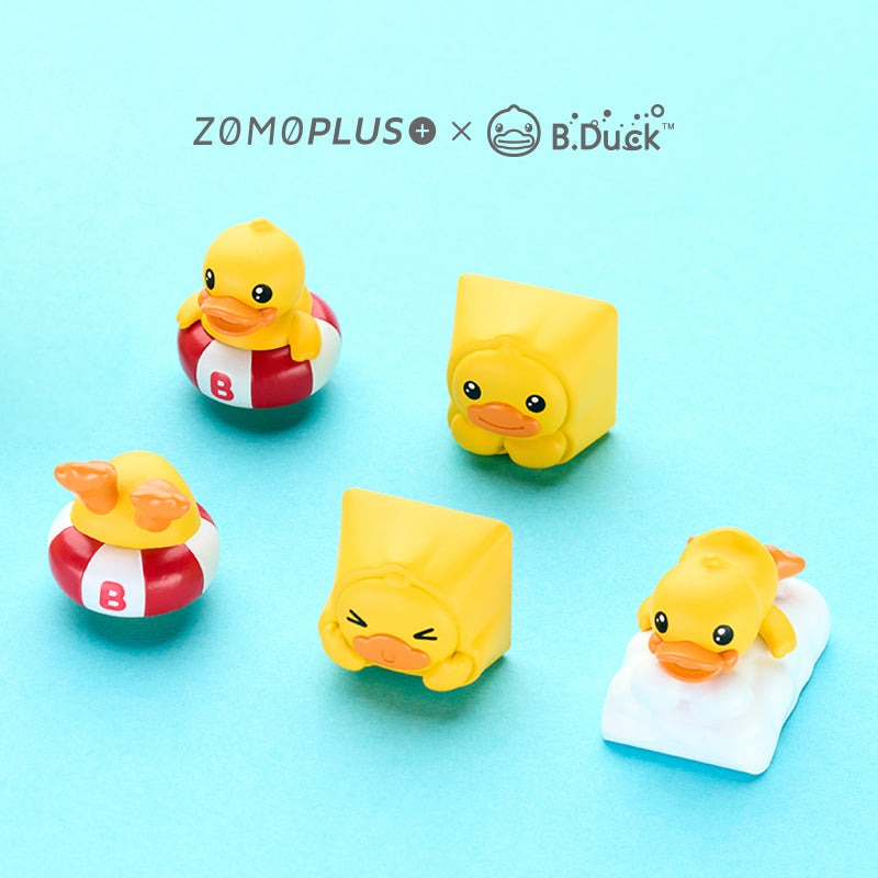 ZOMO PLUS(ゾモプラス) B.Duck 3D キーキャップ Blind Box 9個セット
