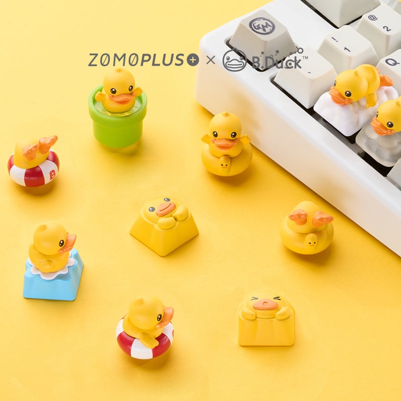 ZOMO PLUS(ゾモプラス) B.Duck 3D キーキャップ Blind Box 9個セット