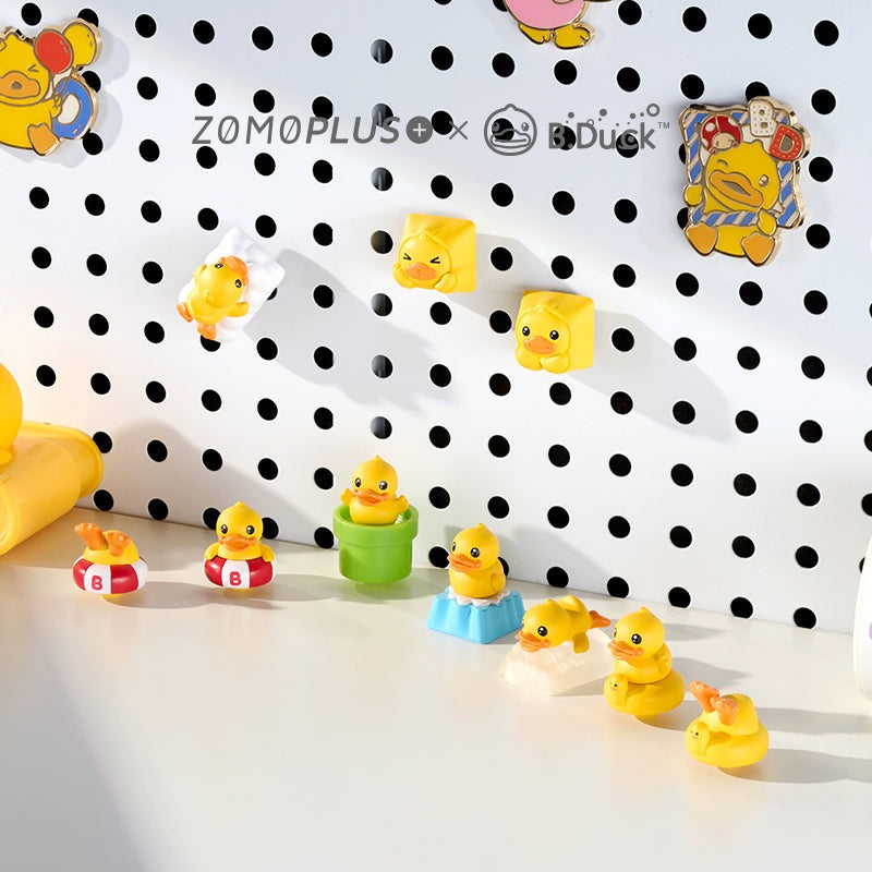 ZOMO PLUS(ゾモプラス) B.Duck 3D キーキャップ Blind Box 9個セット