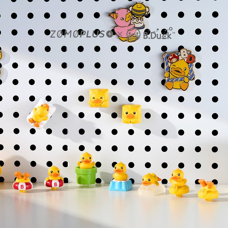 ZOMO PLUS(ゾモプラス) B.Duck 3D キーキャップ Blind Box 9個セット