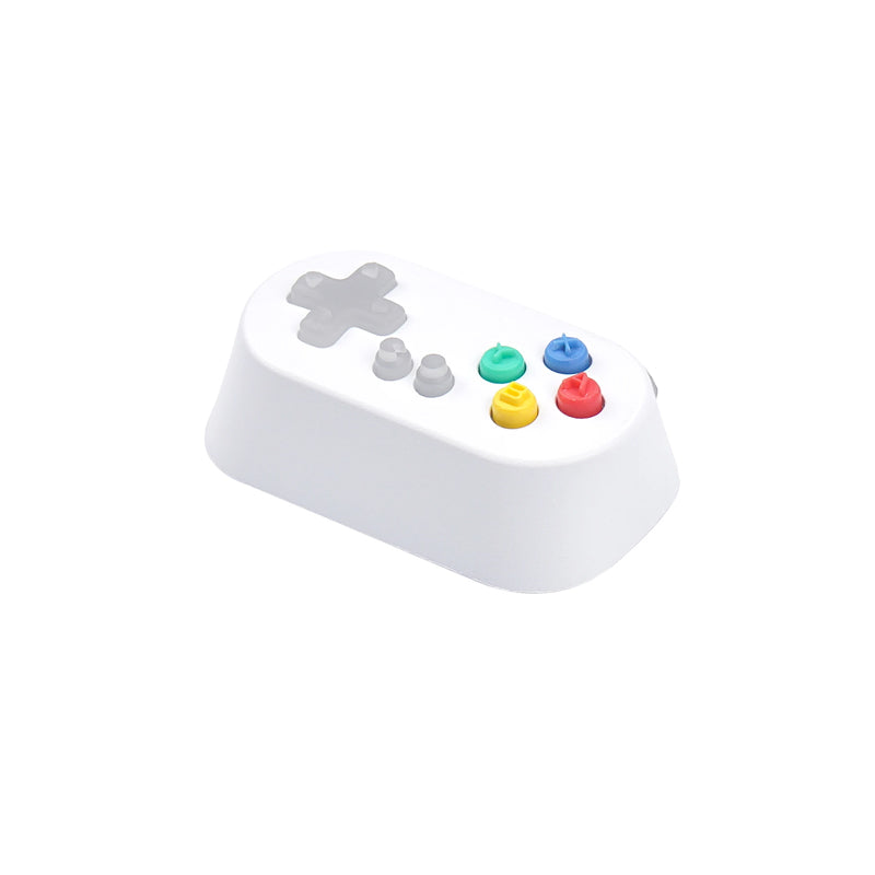 HolyOOPS x ZOMOPLUS Gamepad Controller Capslock Artisan Keycap White