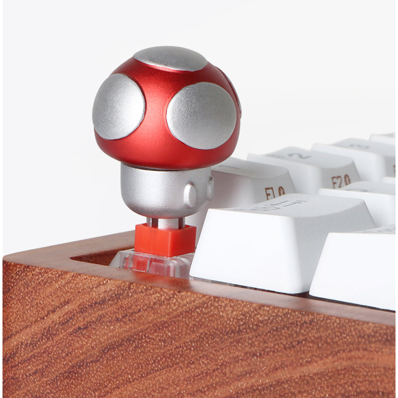 HolyOOPS x ZOMOPLUS Rotatable Mushroom Aluminum Keycap