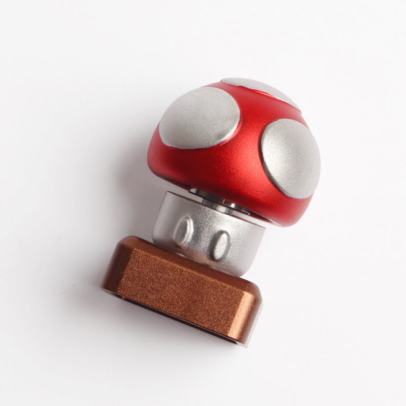 HolyOOPS x ZOMOPLUS Rotatable Mushroom Aluminum Keycap