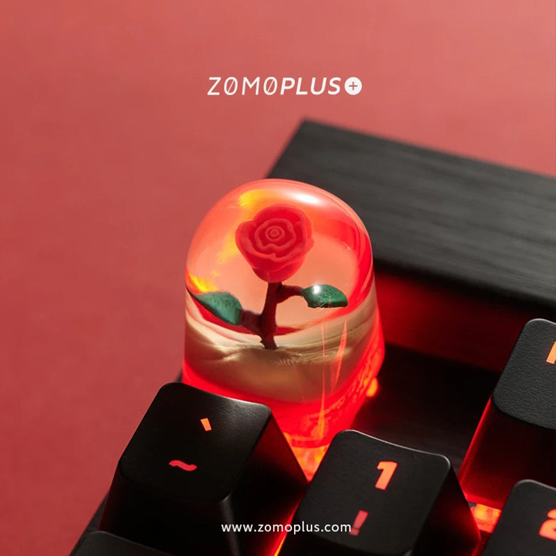 ZOMO PLUS LA ROSE ARTISAN KEYCAP for Cherry MX Switches